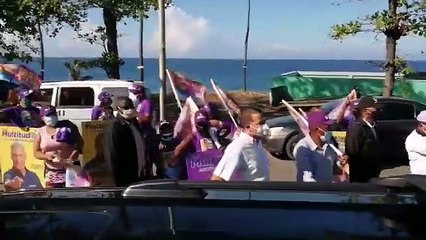 Recorrido de Danilo Medina en la región Este en apoyo a Gonzalo Castillo