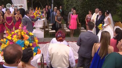 Miguel Ignacio desenmascaró a Lucho y lo detuvo en su boda