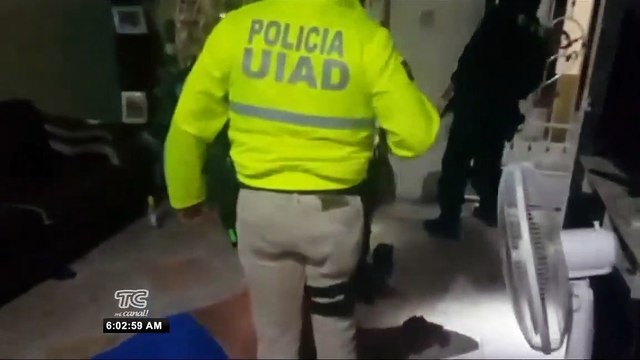 Policía Nacional desarticuló una banda delictiva, seis sospechosos fueron detenidos en la provincia de El Oro