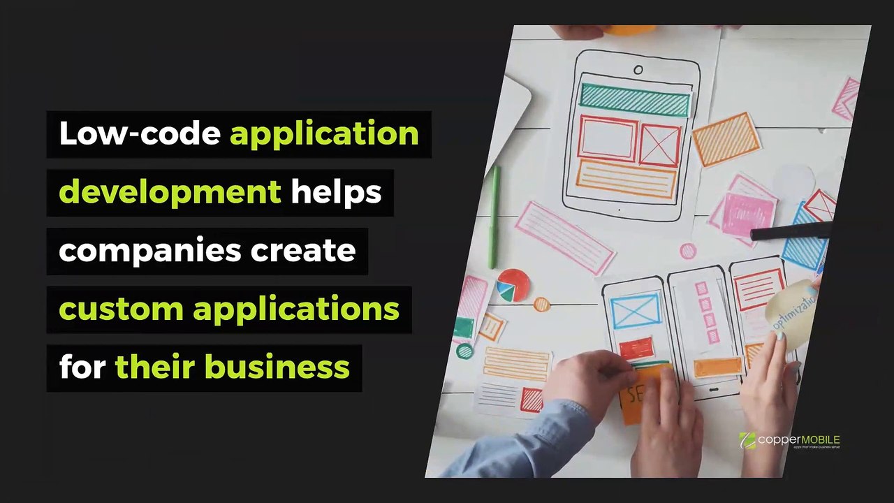 Sell Customized Apps to your Executives with Low Code Terminology - Copper Mobile
