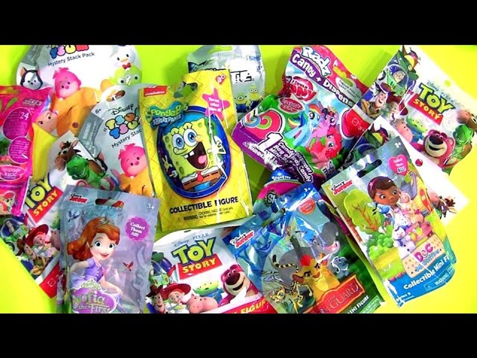 18 Blind Bags Surprise Sofia, My Little Pont, Toy Story, Lion King