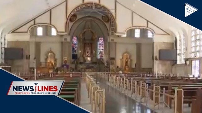 Quiapo Church closed to public until July 4; Santisima Trinidad Parish Church in Malate on lockdown