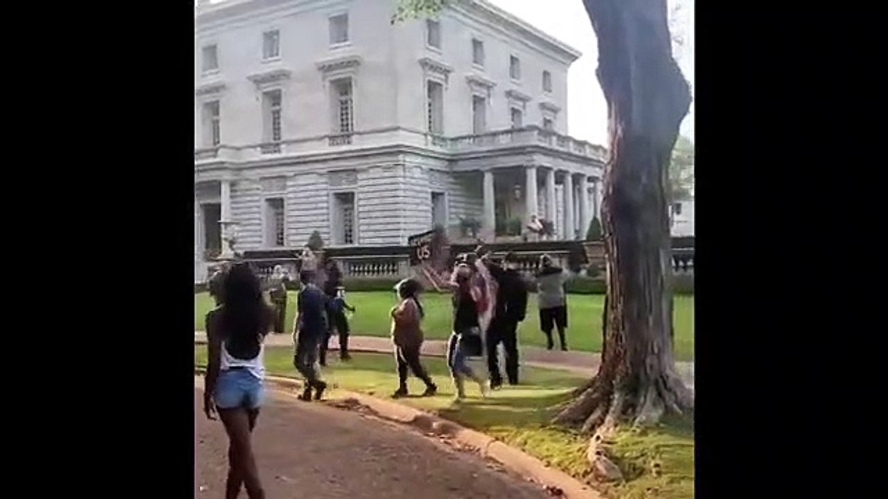 Casal aponta armas a manifestantes da "Black Lives Matter" nos EUA