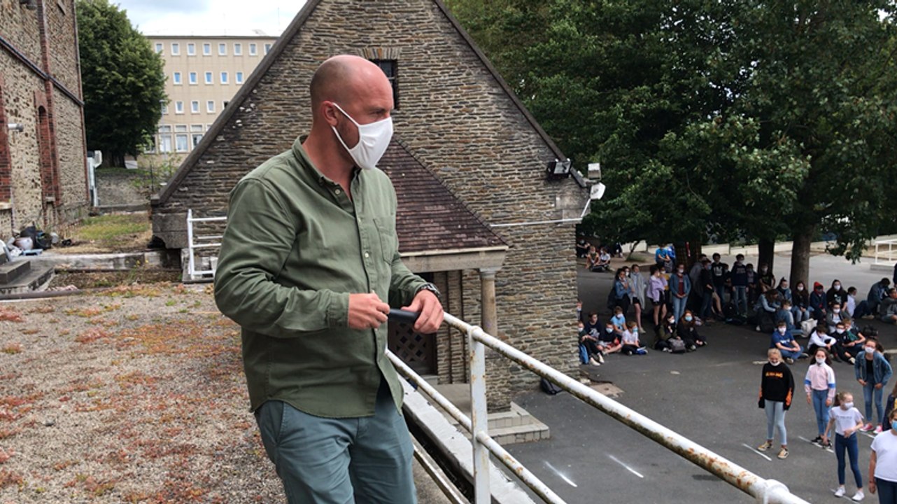 Flashmob au collège Interparoissial