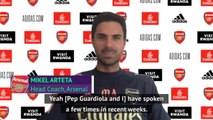Arteta still goes to Guardiola for advice