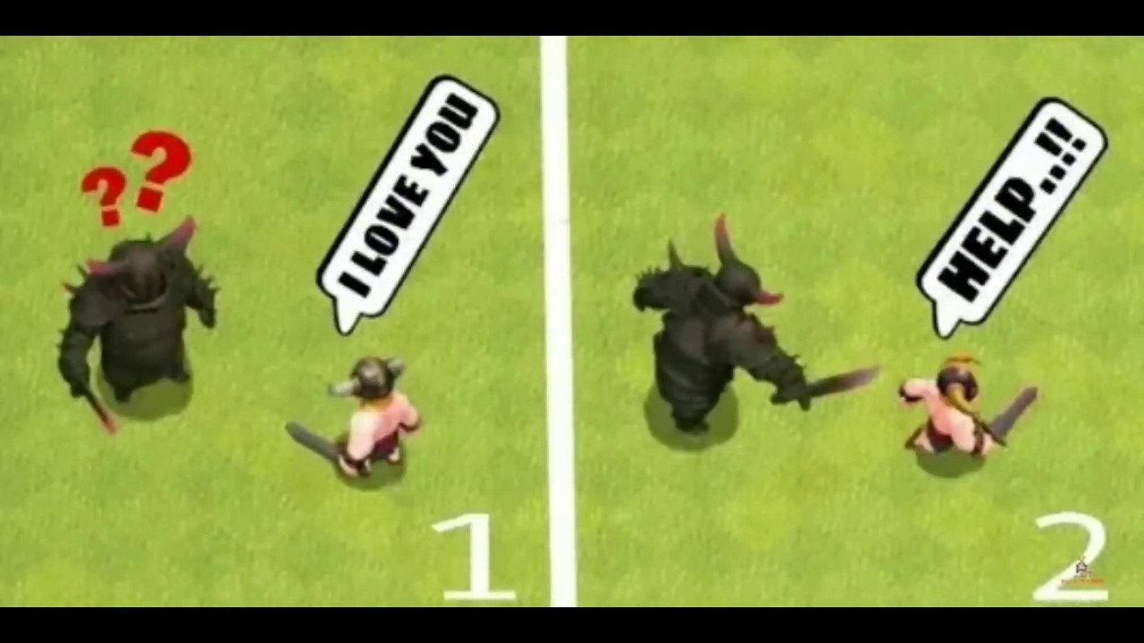 Clash of Clans Funny Moments, fails, glitches compilation coc montage