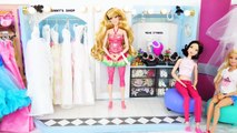 New Clothing Store for Dolls, Barbie Wedding Dresses Loja de roupas Toko pakaian محل الملابس