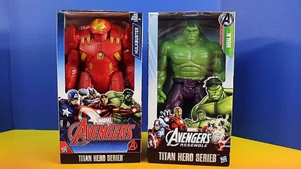 Tải video: Hulk vs HulkBuster Battle Wars Avengers Titan Hero Series