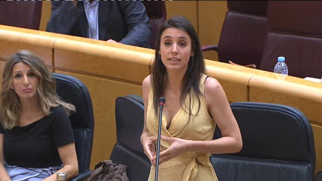 Irene Montero reprocha a Ciudadanos su defensa de los derechos LGTBI a la vez que facilita que la ultraderecha gobierne