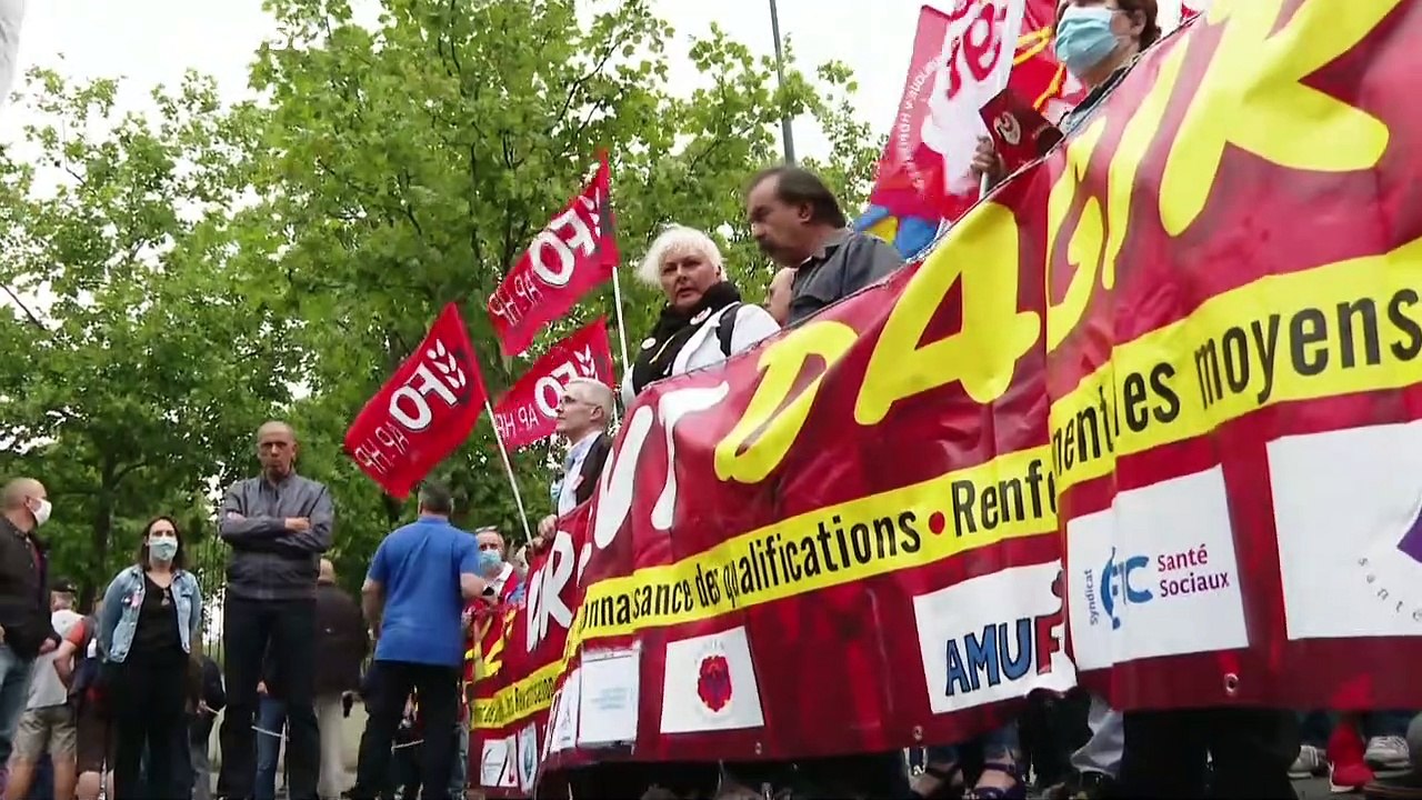Wütende Proteste des Krankenhauspersonals in Frankreich und Spanien