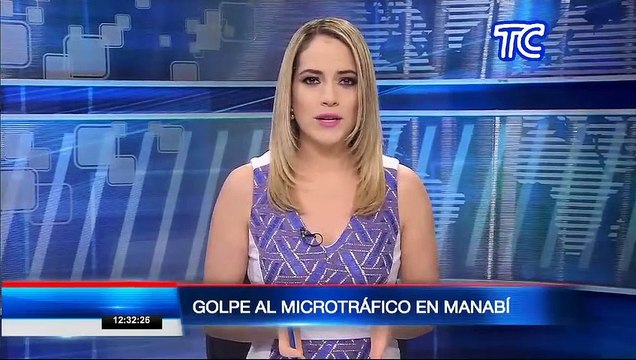 En tres cantones de Manabí se incautó droga y se detuvo a ocho personas