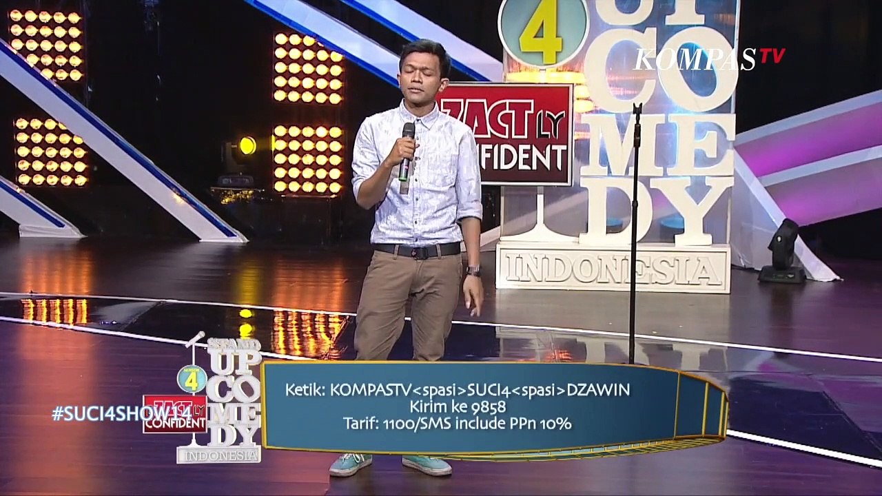 Stand Up Comedy Dzawin: Kalo Punya Istri Pengen yang Berjilbab - SUCI 4