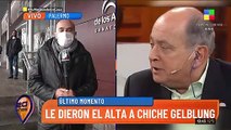 Gran noticia: Chiche Gelblung fue dado de alta