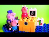 Grandpa Pig's Boat Construction Blocks Nickelodeon Peppa Pig Kids Toys Barco del Abuelo Cerdito