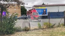 Incident in south London sees air ambulance take off from car park