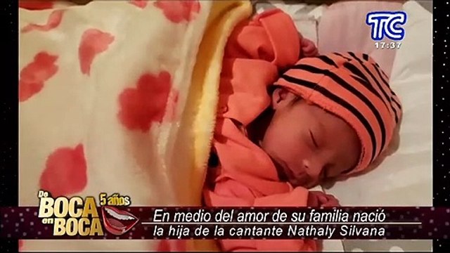 La cantante Nathaly Silvana nos presenta en exclusiva a su primera bebé