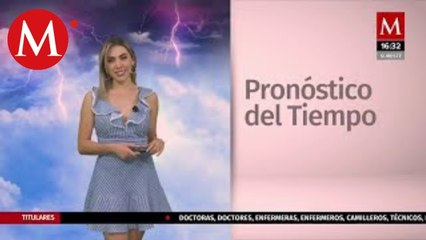 El clima para mañana 1 de julio, con Jessica de Luna