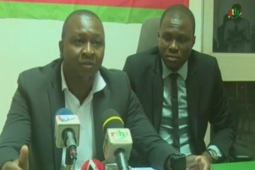 RTB/Conférence de presse du MPRBC