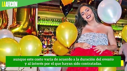 Modelo revela cómo son las fiestas privadas con los futbolistas