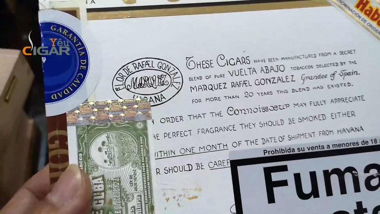 Xì gà Cuba Rafael Gonzalez chính hãng hộp gỗ 25 điếu giá tốt nhất, giao hàng toàn quốc