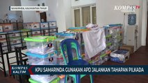 KPU Samarinda Gunakan APD Jalankan Tahapan Pilkada