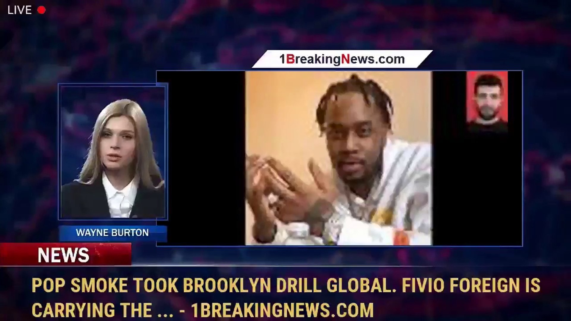 ⁣Pop Smoke Took Brooklyn Drill Global. Fivio Foreign Is Carrying the ... - 1breakingnews.com