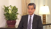 Former Hong Kong chief executive Leung Chun-ying thanks China for passing national security law