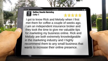 RailGun - Result Marketing Perfect Five Star Review by Cathy Toupin