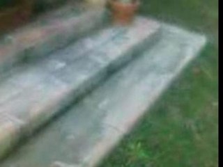 Angie qui fait de la poket bike