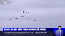 14-Juillet: les images des répétitions du défilé aérien qui aura bien lieu au-dessus des Champs-Élysées