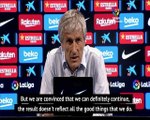 Setien backs Barca to fight 'until the end' for LaLiga title despite Atletico draw