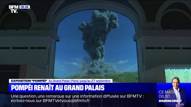 Un aperçu de l'exposition Pompéi au Grand Palais qui ouvre ce mercredi