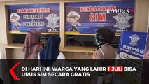 HUT Bhayangkara, Satlantas Polresta Bandung Gratiskan SIM
