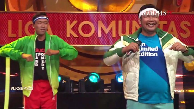 PECAH!! Uus dan Hifdzi Asik Joget CHICKEN DANCE di Panggung Stand Up - LKS