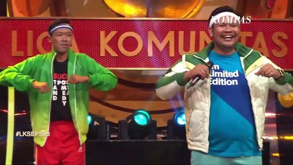 PECAH!! Uus dan Hifdzi Asik Joget CHICKEN DANCE di Panggung Stand Up - LKS
