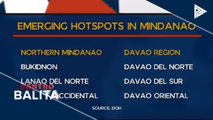 Ilang lugar sa Mindanao, tinukoy ng DOH na 