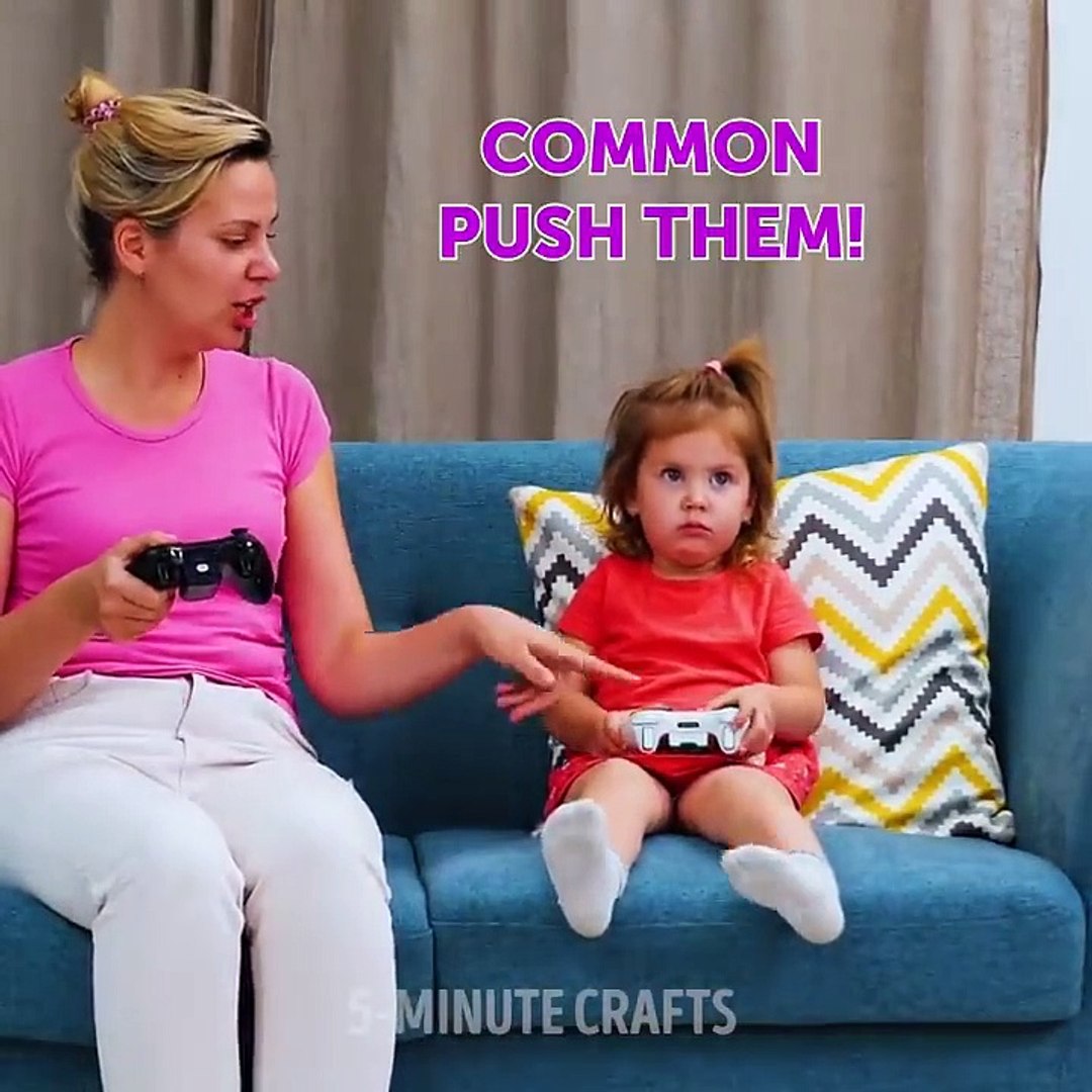 22 SMART LIFE HACKS FOR PARENTS of bd 5 minite carfts