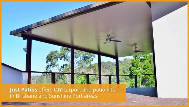 Easy DIY Carport and Patio kits | Just Patios