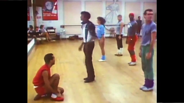 THE KING OF THE POP EN PLEINE RÉPÉTITION DE LA CHORÉGRAPHIE DE THRILLER