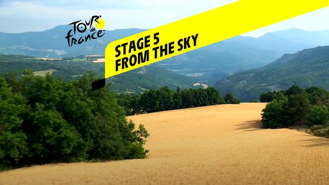 Tour de France 2020 - Étape 5 vue du ciel / Stage 5 from the sky : Gap - Privas