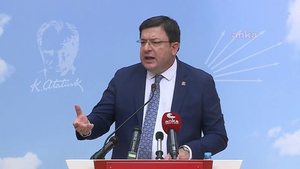 CHP Genel Başkan Yardımcısı Muharrem Erkek basın toplantısı gerçekleştirdi