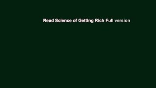 Read Science of Getting Rich Full version