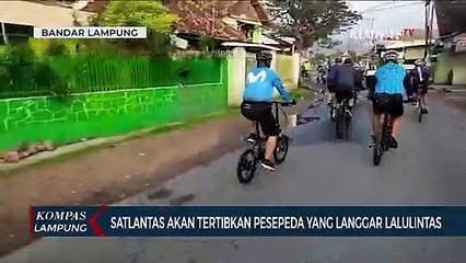 Satlantas Akan Tertibkan Pesepeda Yang Melanggar Lalu Lintas