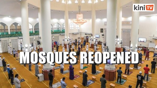 All mosques, suraus in Selangor to reopen July 3