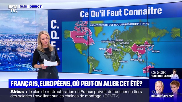 Français, Européens, où peut-on aller cet été ? - 01/07