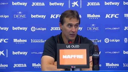 Lopetegui: "Todo es un escenario bastante complejo por eso exige lo mejor de cada uno"