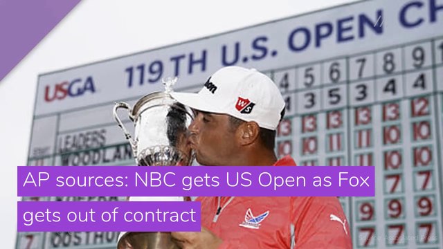 AP sources: NBC gets US Open as Fox gets out of contract, and other top stories from July 01, 2020.