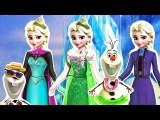 Disney FROZEN FEVER Elsa Playhouse Palace Wooden Magnetic Dress Up Fashion Dolls Mix and Match