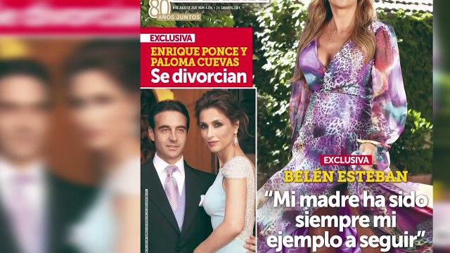 Enrique Ponce y Paloma Cuevas protagonizan una sorprendente separación