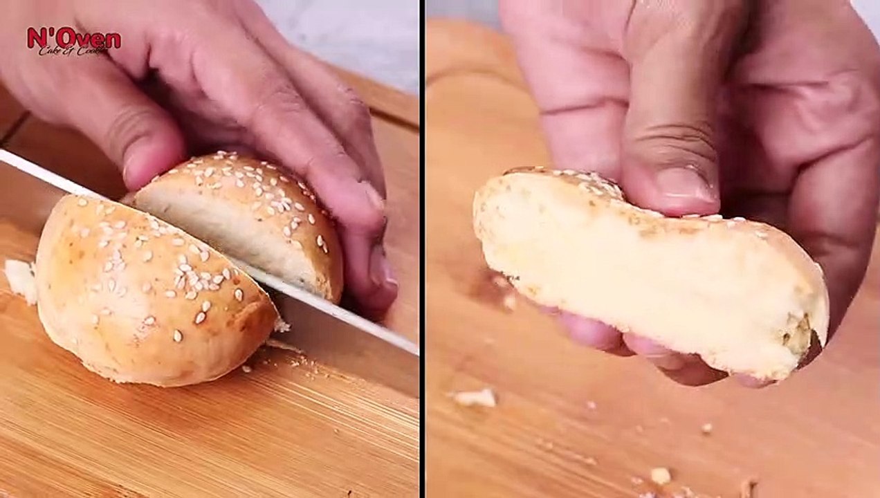 MILK BREAD WITHOUT YEAST IN LOCKDOWN - SOFT & SWEET BUGER BUN RECIPE - MILK BREAD IN 30 MIN - N'Oven - YouTube